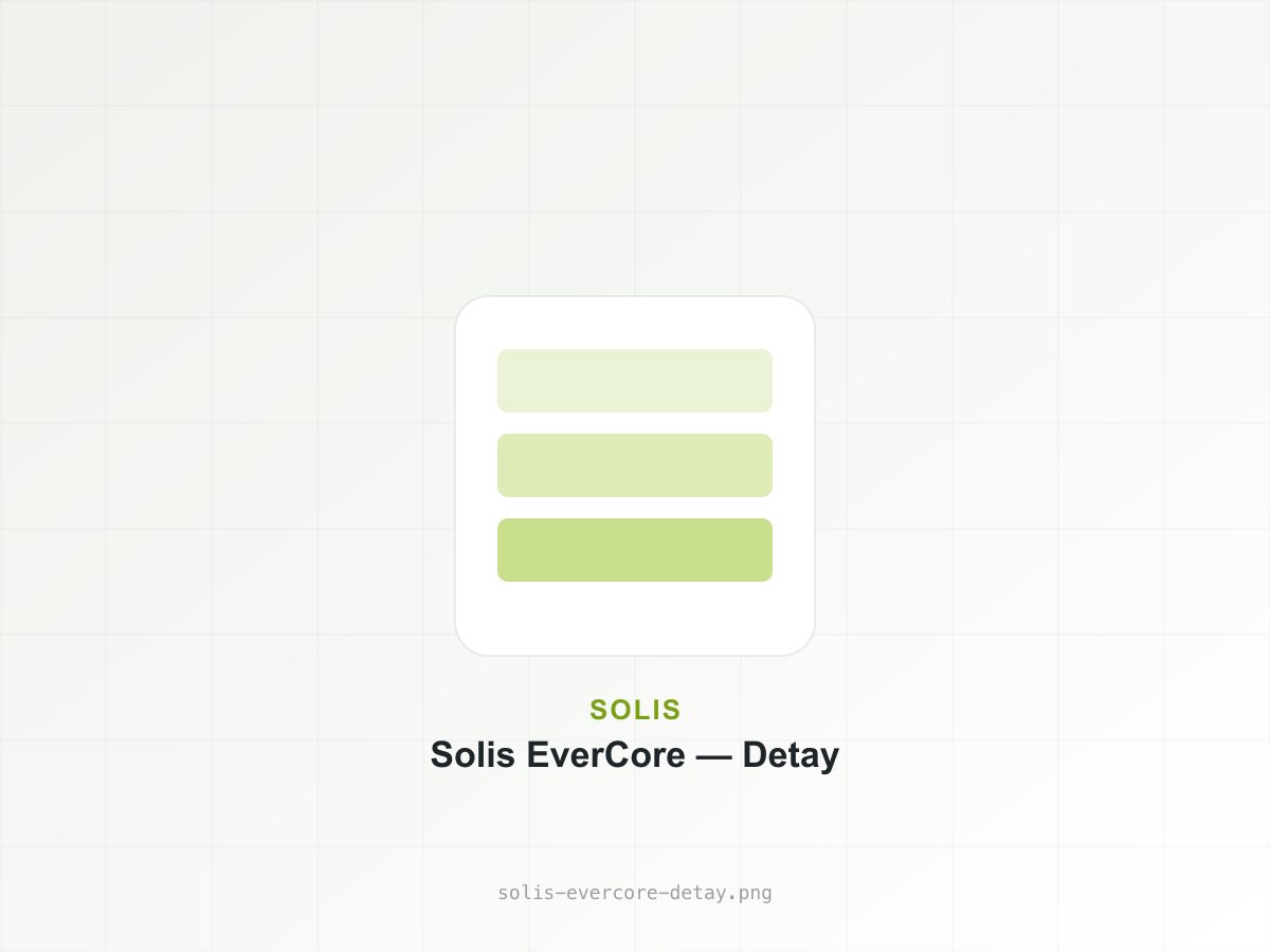 Solis EverCore görsel 2